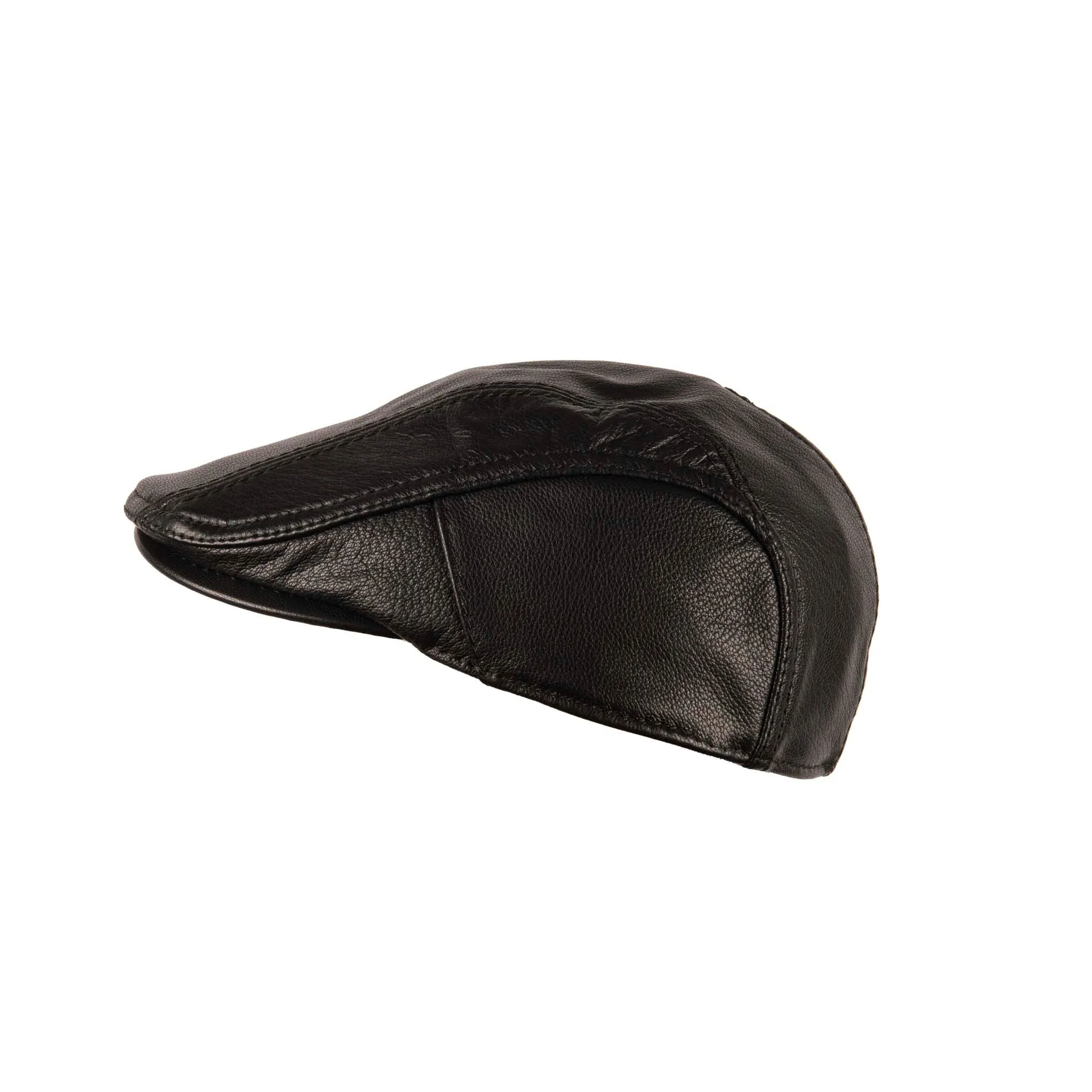 Arthur Heritage Leather Flat Cap