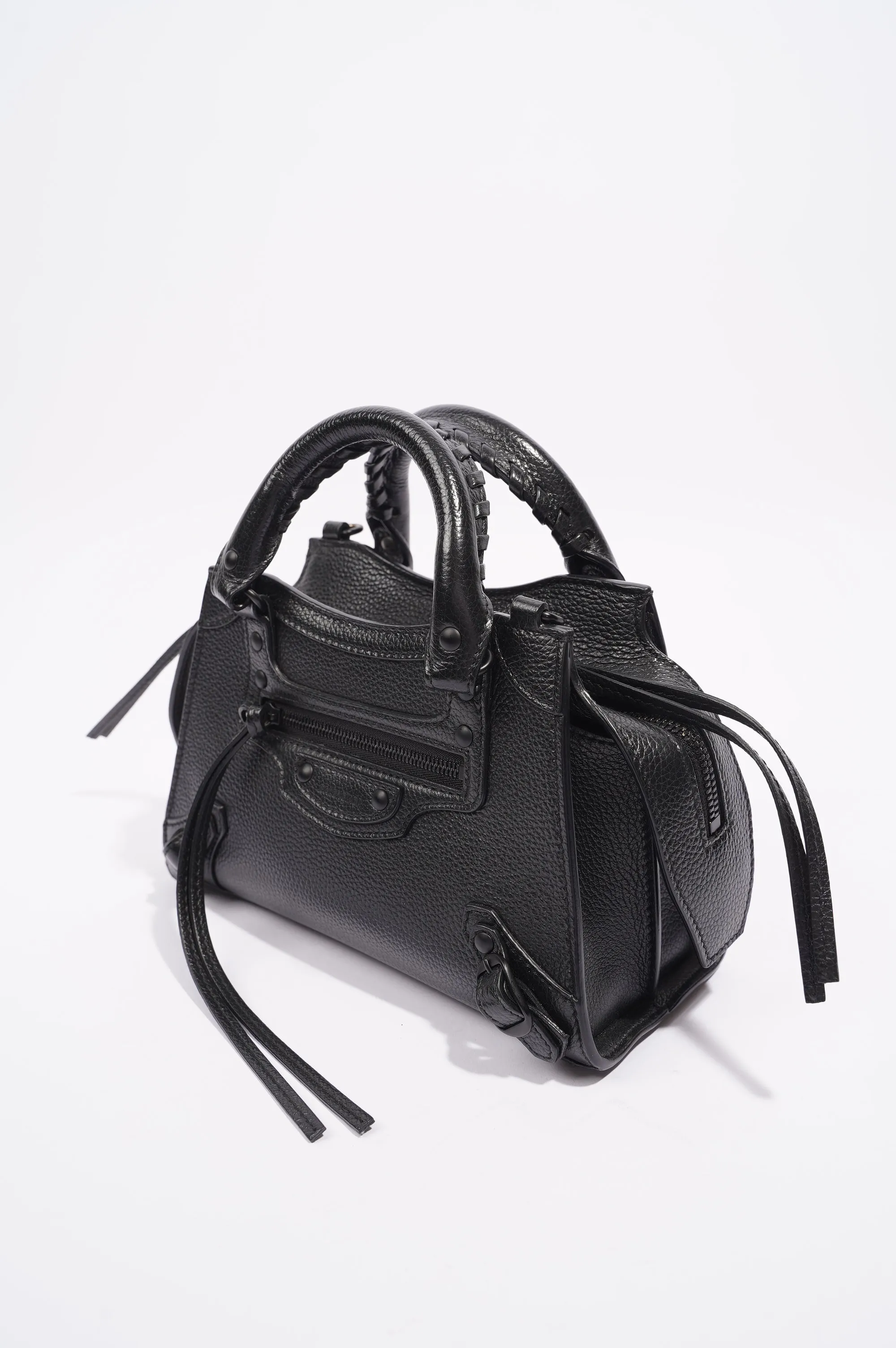 Balenciaga Womens Neo Classic Mini Bag Black