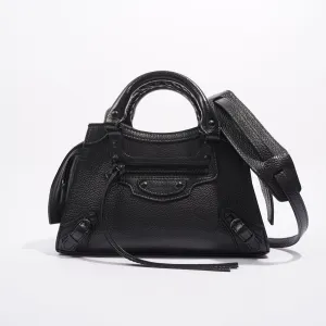 Balenciaga Womens Neo Classic Mini Bag Black