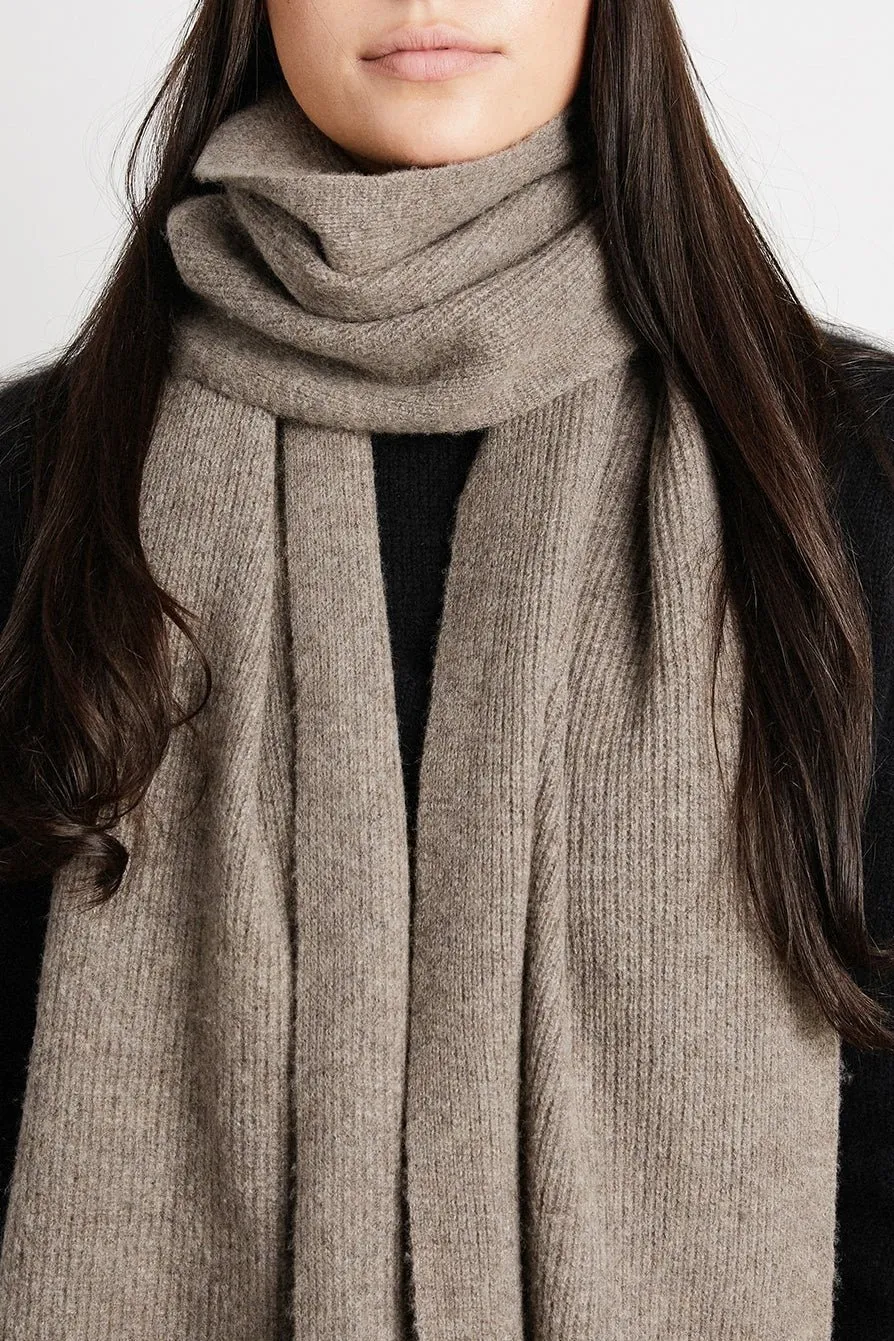   Beryll Cashmere Scarf | Sandy Gray