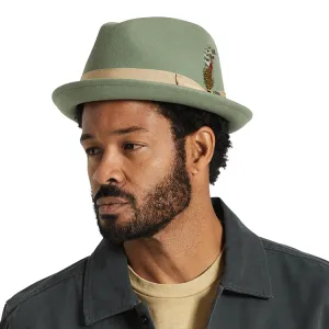 Brixton Gain Fedora - Olive Surplus/Sand