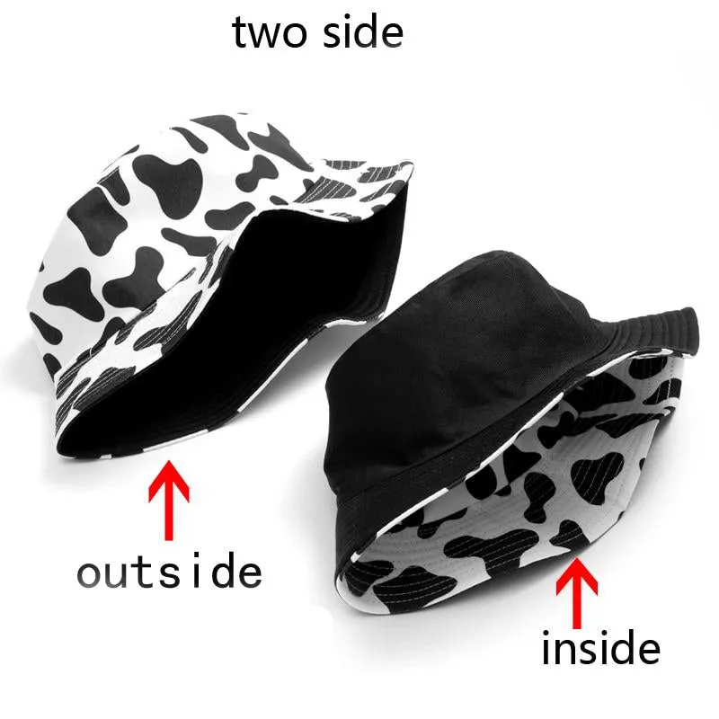 Bucket Hats Women Reversible Summer Print Bucket Hat Travel Hat