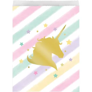 Bulk Sparkle Unicorn Treat Bags (120 per Case)