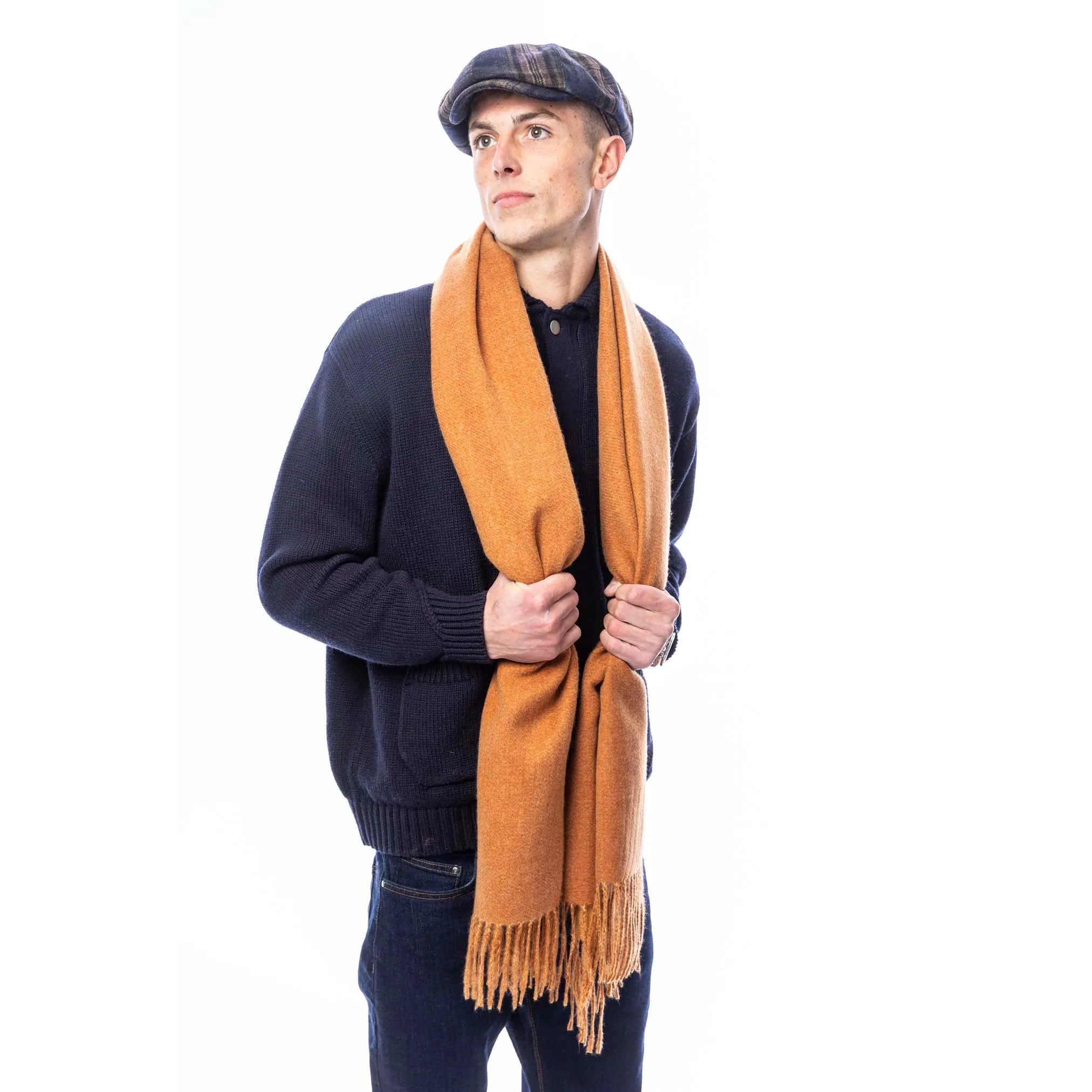 Carlyle Tartan Newsboy Cap