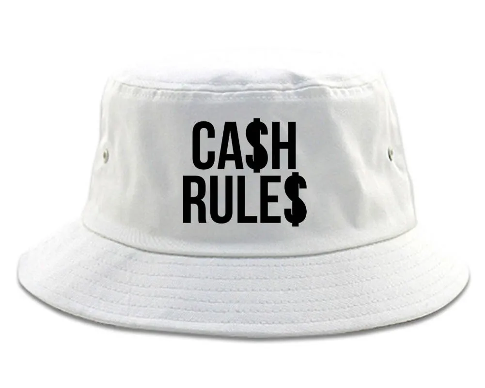 Cash Rules Bucket Hat