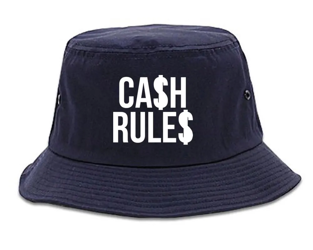 Cash Rules Bucket Hat