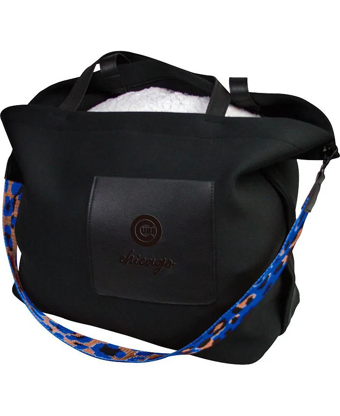 Chicago Cubs Logo Brands Women's Tote Bag, Black