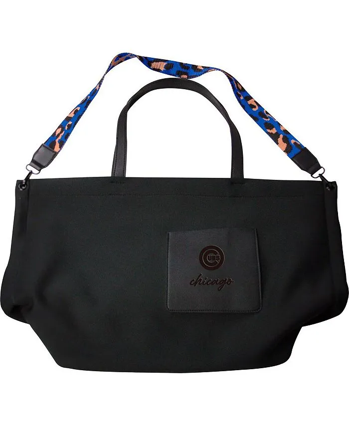 Chicago Cubs Logo Brands Women's Tote Bag, Black