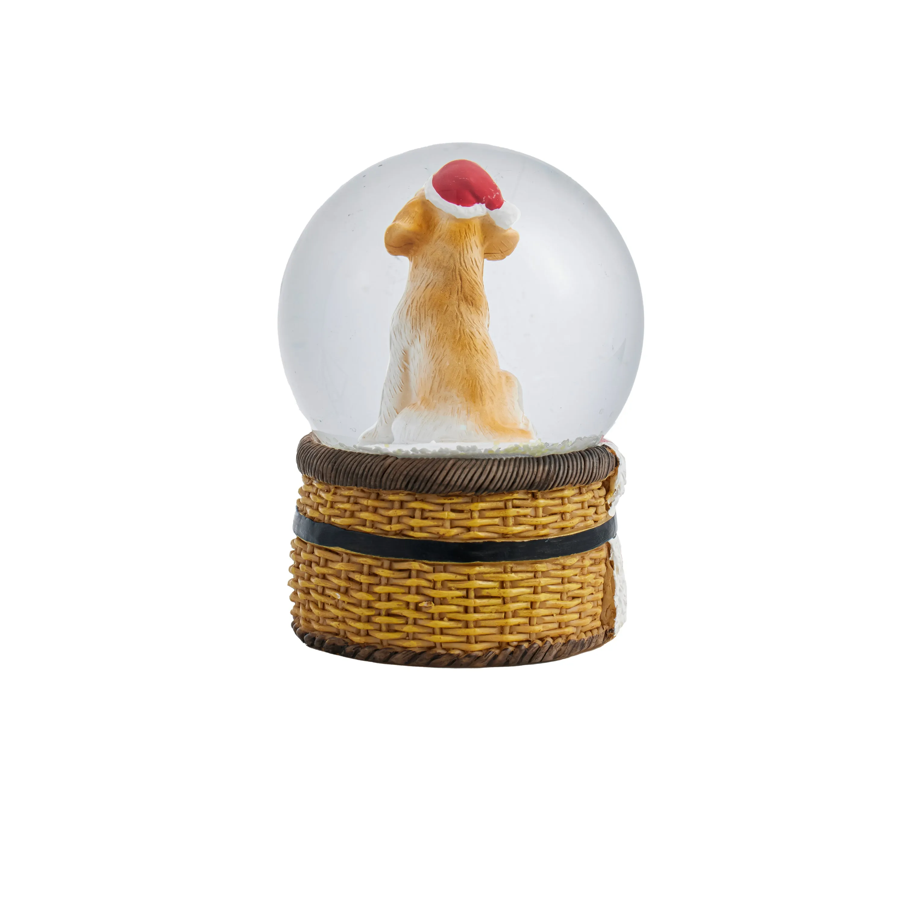 Christmas Dog Water Globe