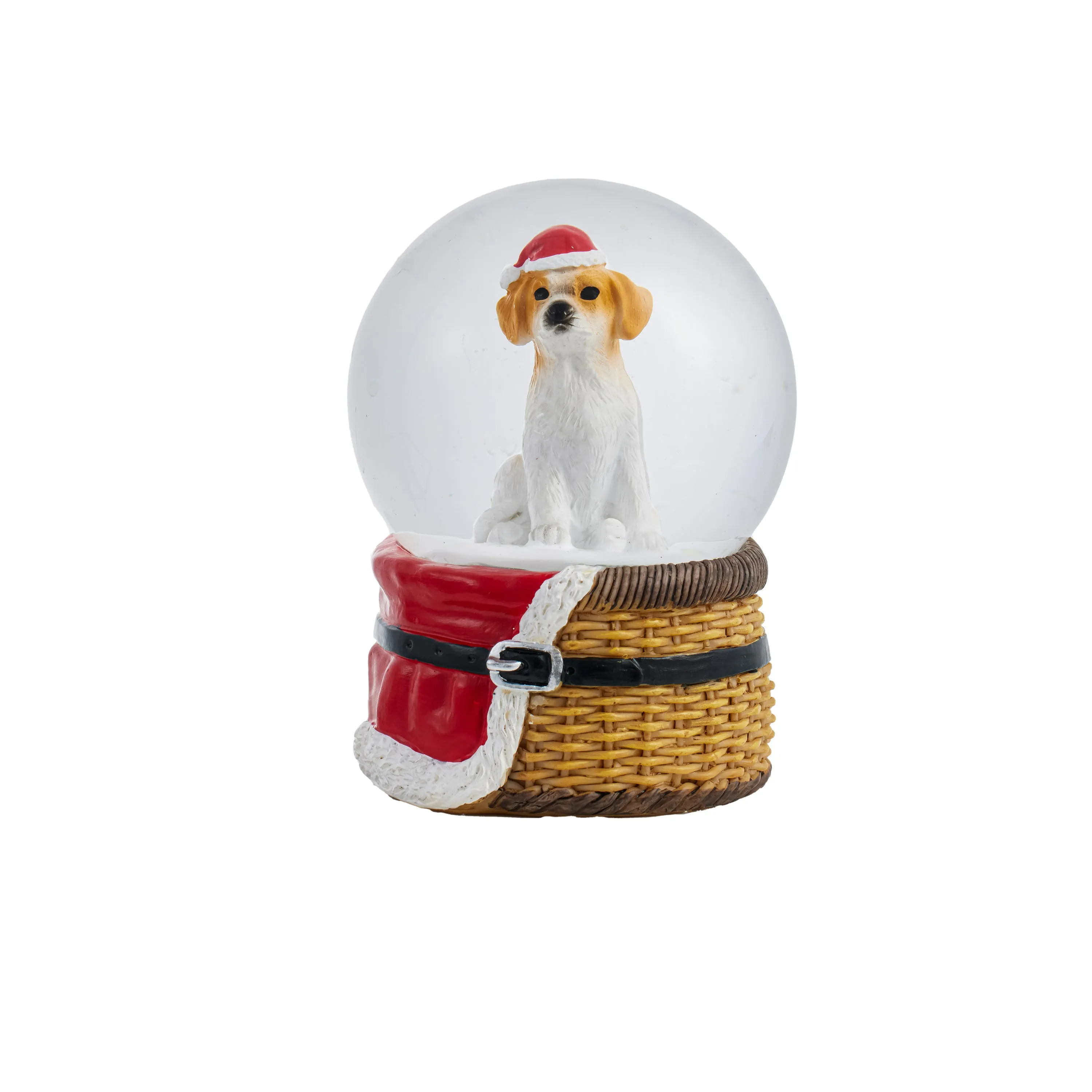 Christmas Dog Water Globe