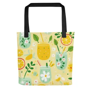 Citrus Sunlight Retro Jigsaw Puzzle Bag