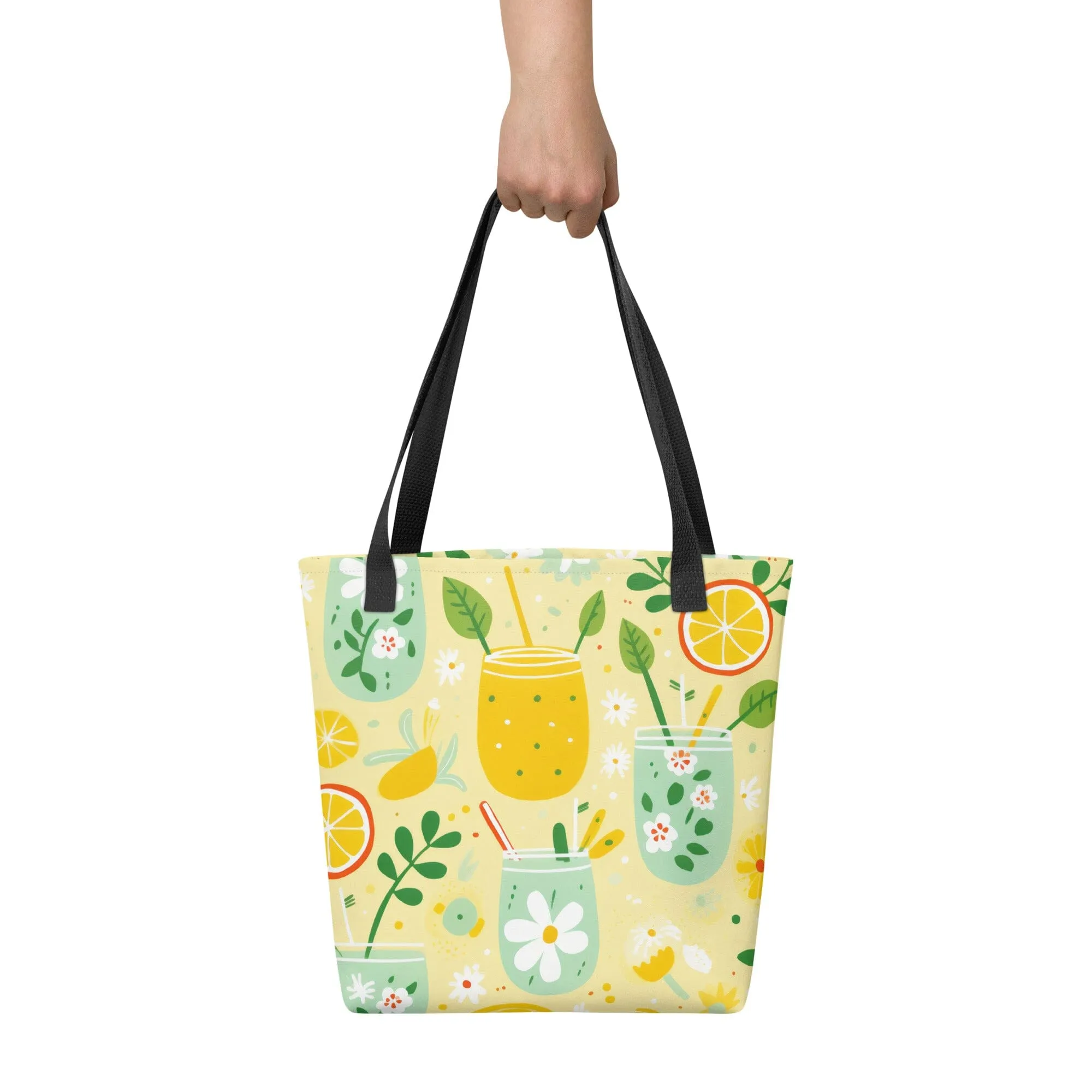 Citrus Sunlight Retro Jigsaw Puzzle Bag