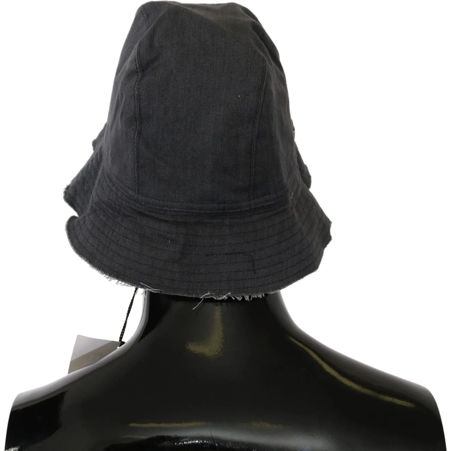 Costume National Chic Black Bucket Hat - Timeless Accessory