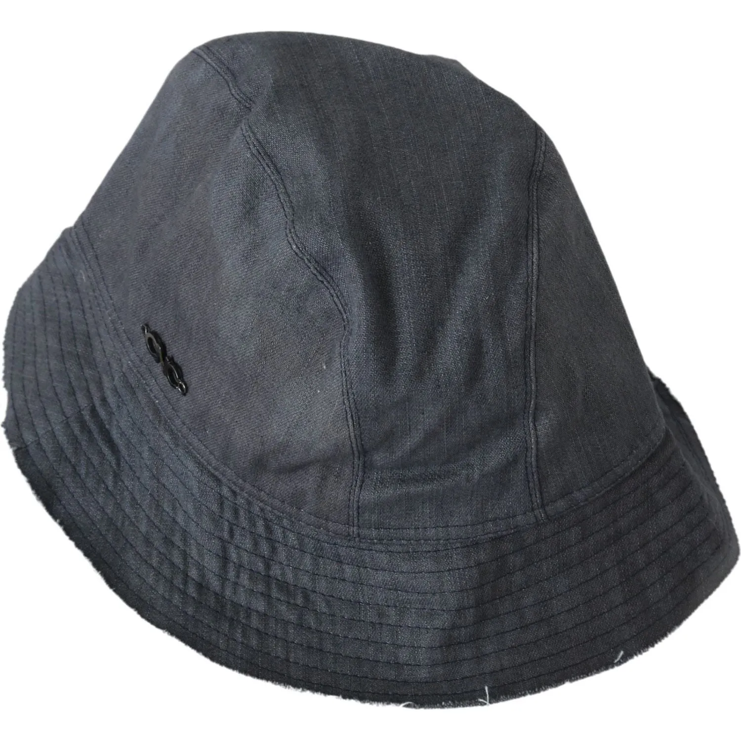 Costume National Chic Black Bucket Hat - Timeless Accessory