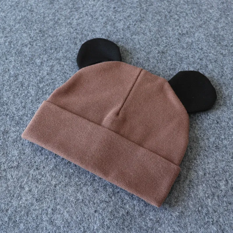 Cotton Warm Winter Kids Cute Beanie Hats