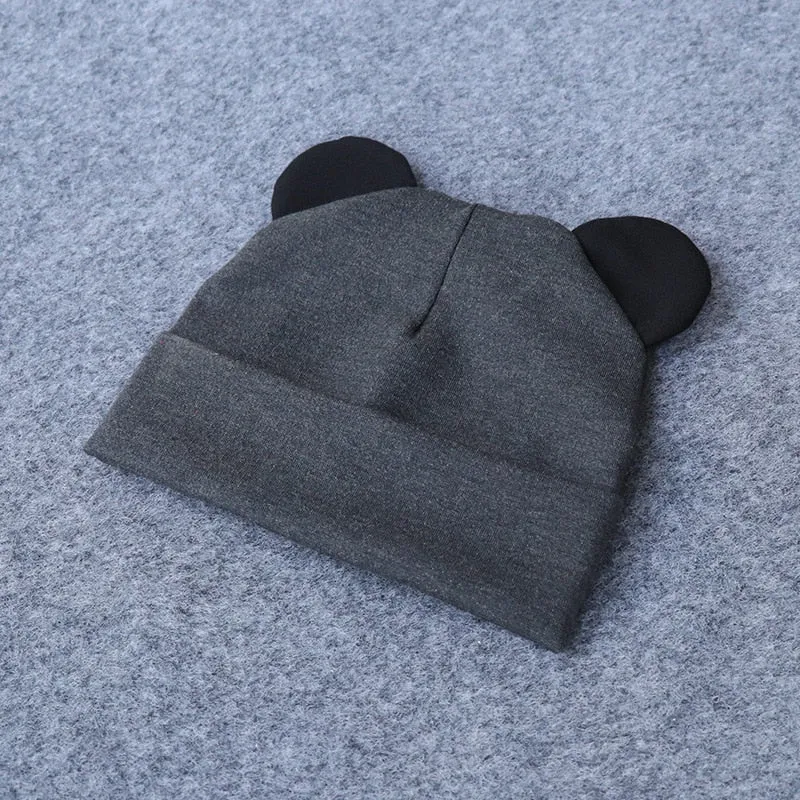 Cotton Warm Winter Kids Cute Beanie Hats