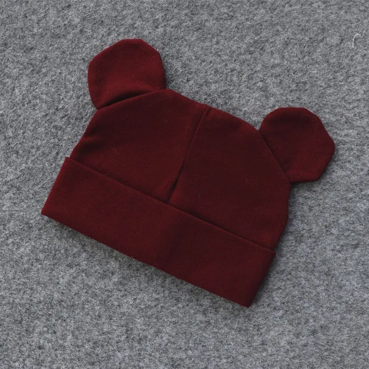 Cotton Warm Winter Kids Cute Beanie Hats