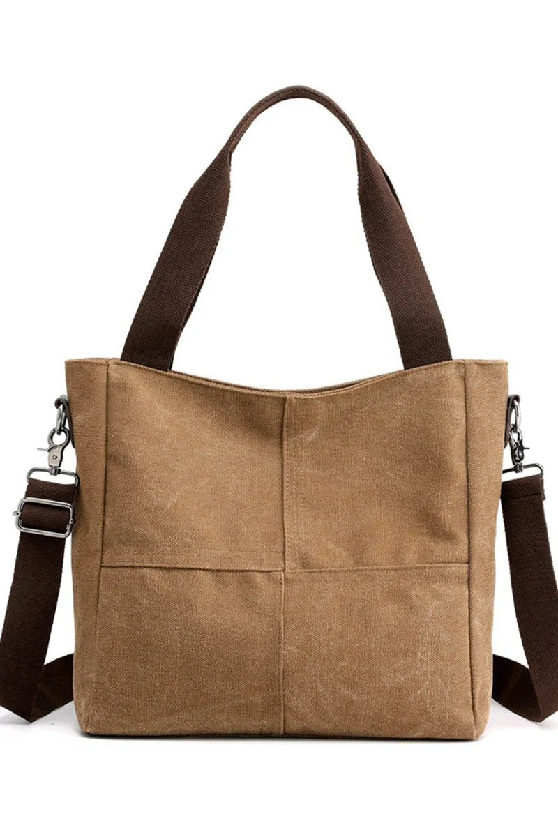 DANDY SOLID TRENDY CANVAS BAG