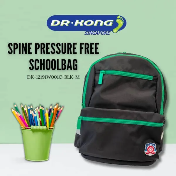 DR.KONG BACKPACKS M SIZE DK-12191W001C-BLK(RP : $119.90)