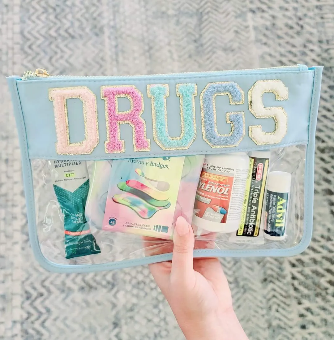 Drugs Nylon Clear Bags