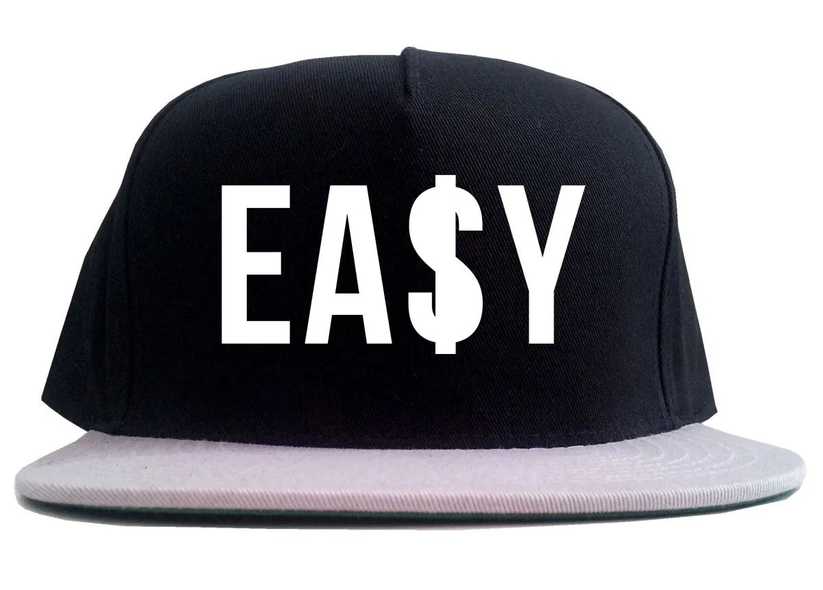 Easy Money Sign 2 Tone Snapback Hat