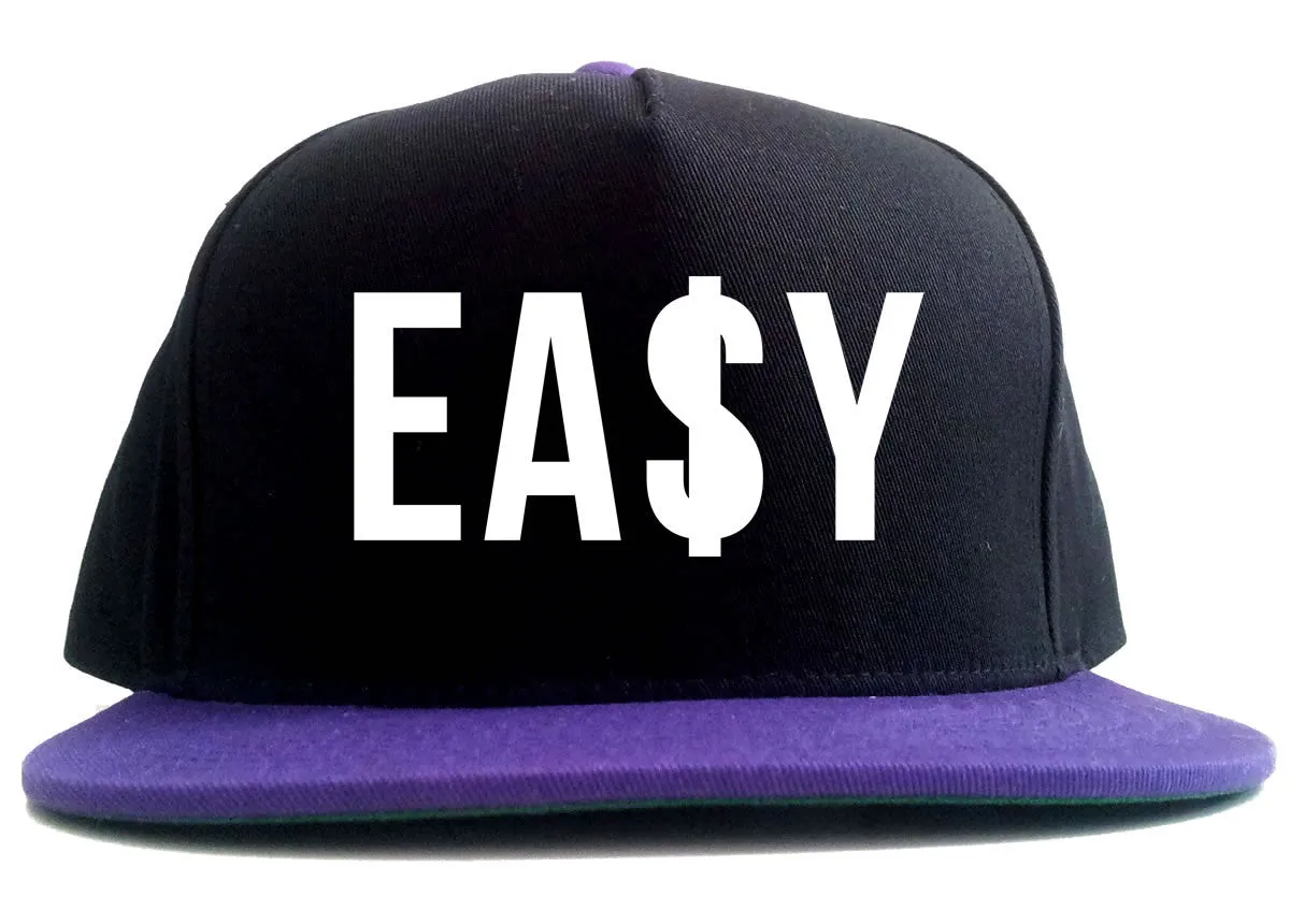 Easy Money Sign 2 Tone Snapback Hat