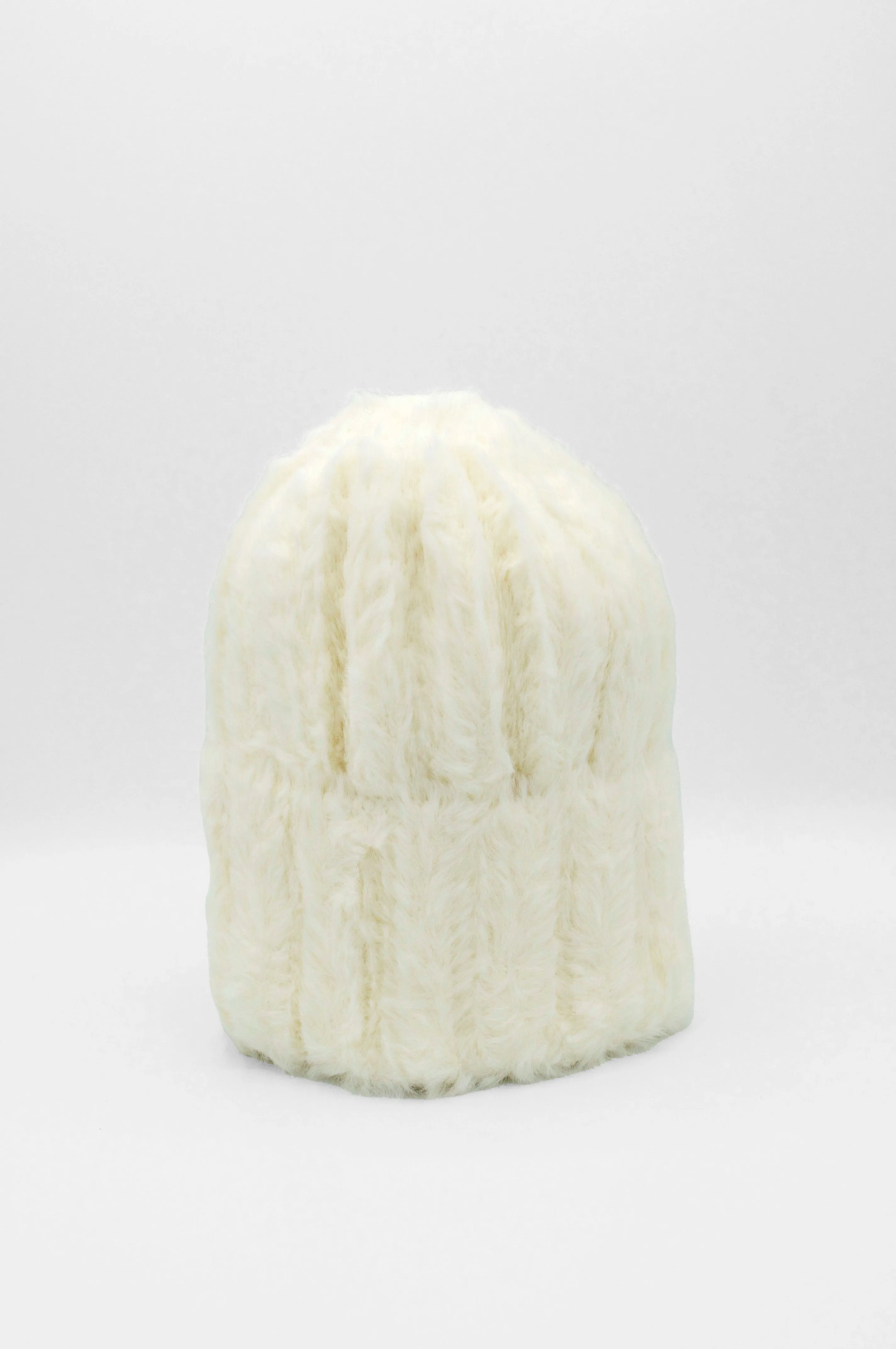 Fuzzy Fold Over Beanie