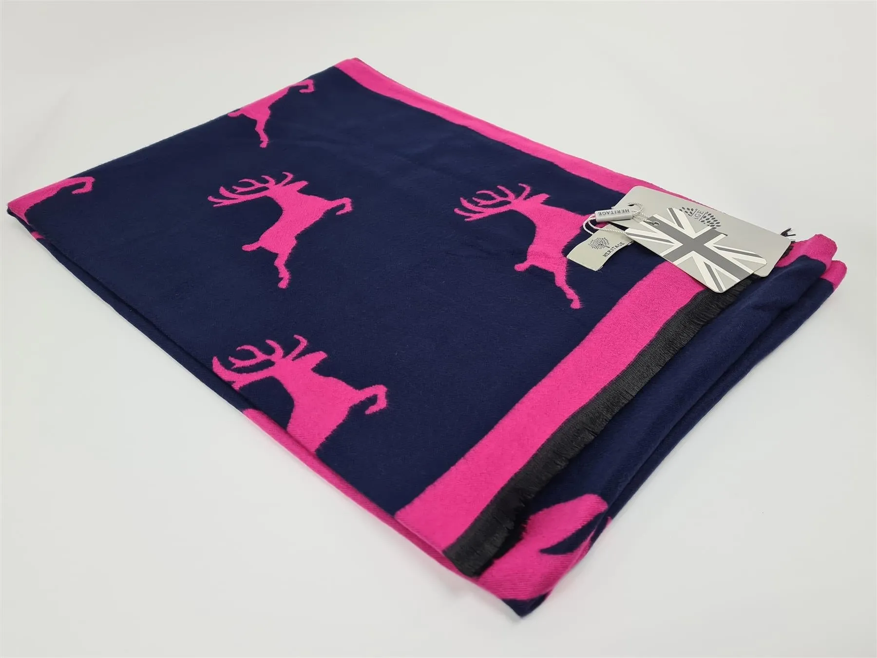 Hazy Blue New Heritage Collection Women's Scarves  - STAG