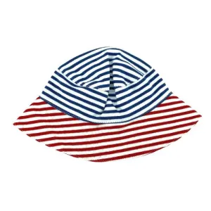 Kissy Kissy Nautical Sunhat - Blue Stripe