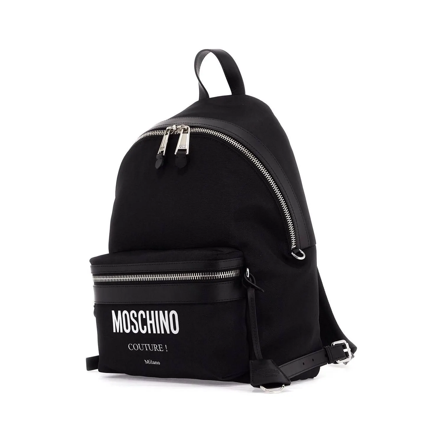 Moschino nylon backpack for everyday