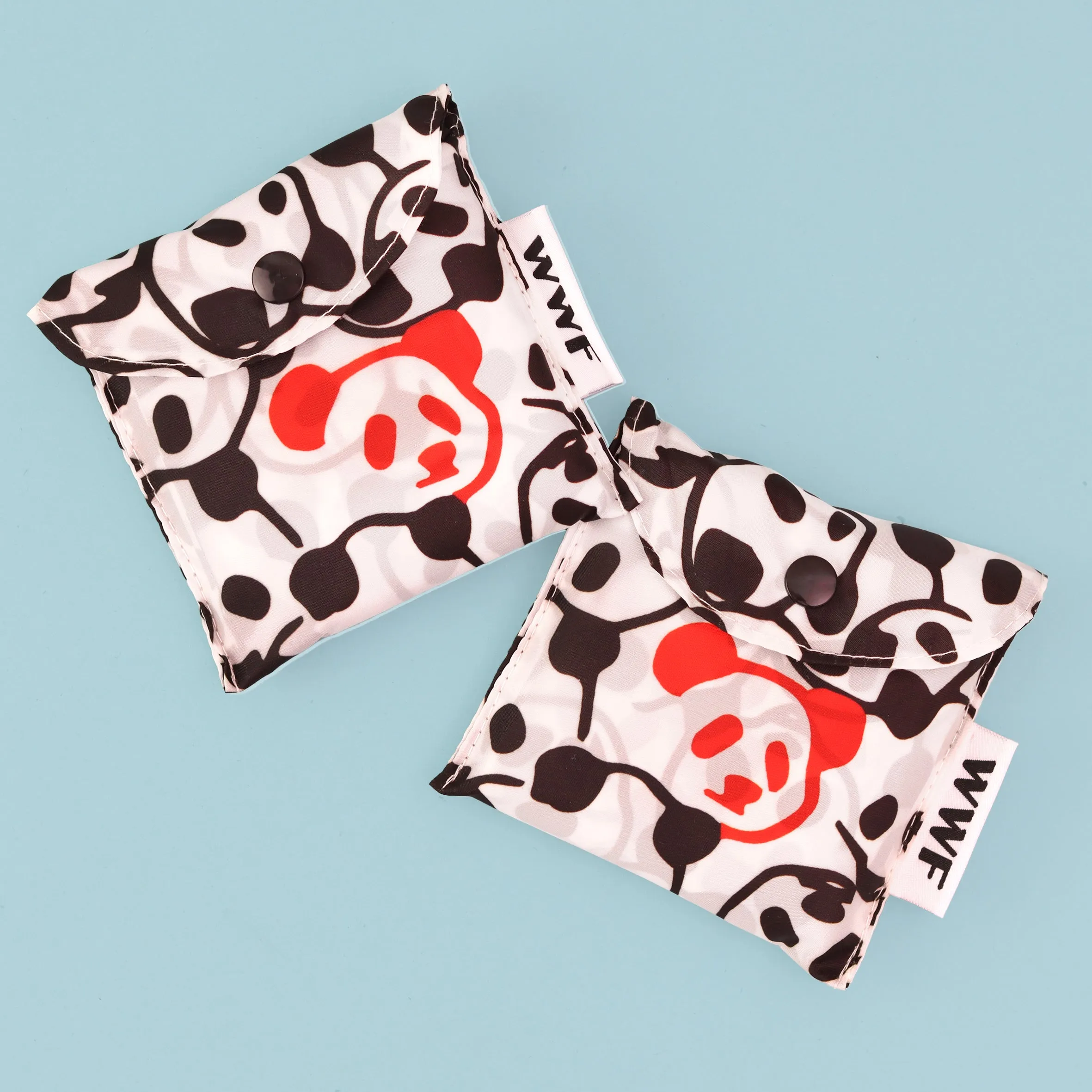 Panda RPET foldaway bag