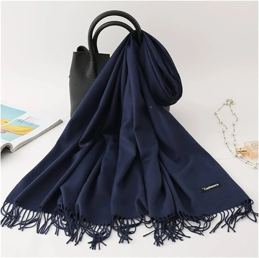 Pashmina Dark Blue