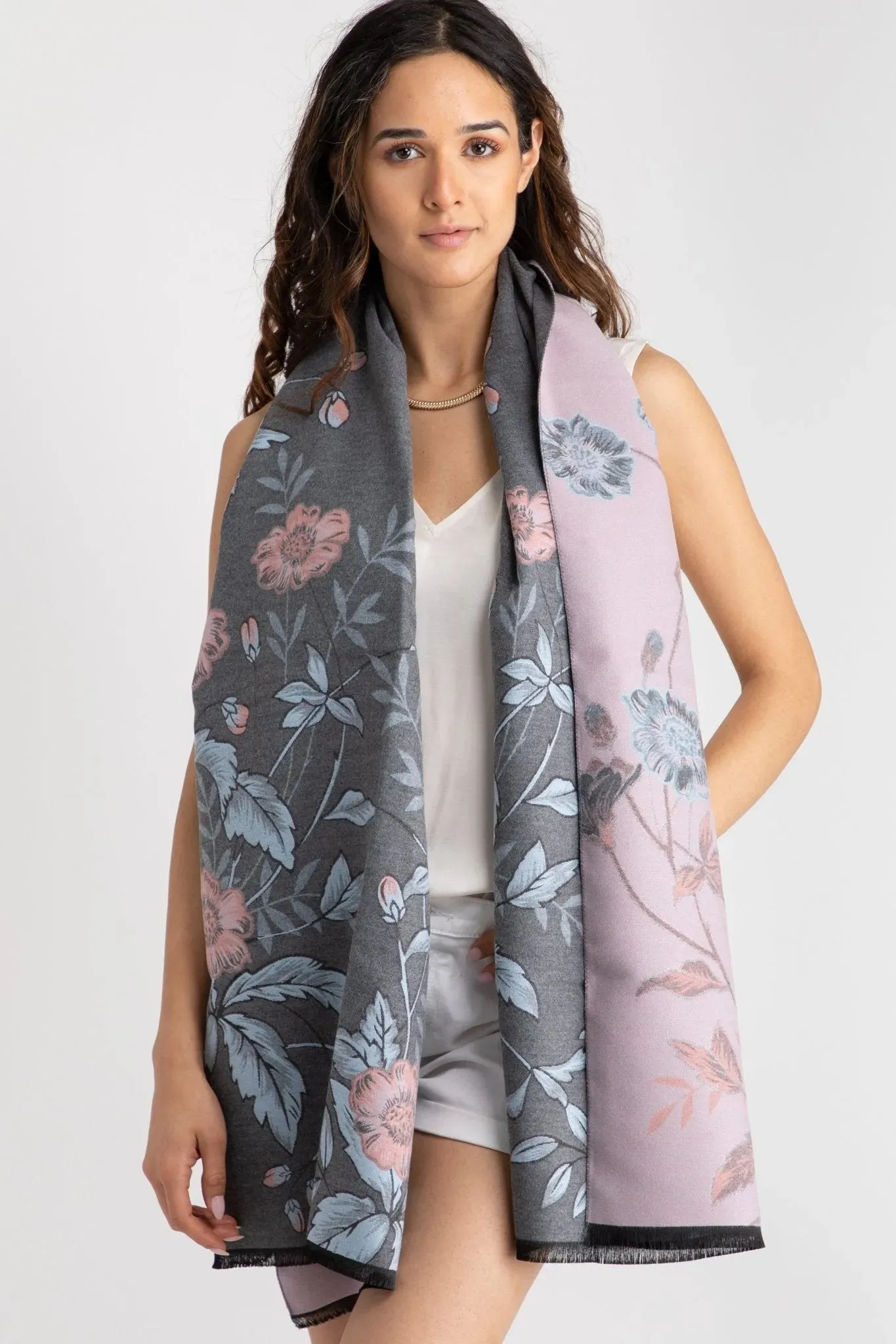 Reversible Garden Scarf