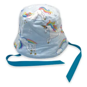 Reversible Sun Hat, Unicorn