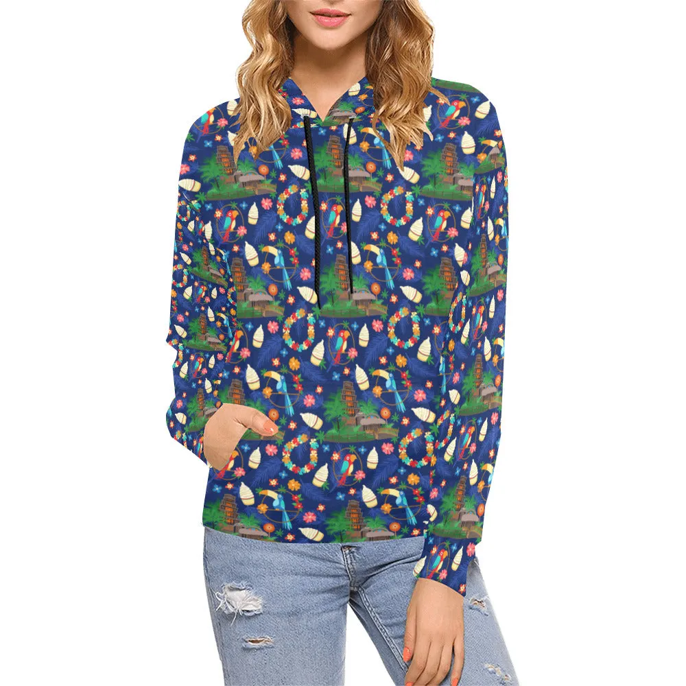 Safari Hats Hoodie for Women