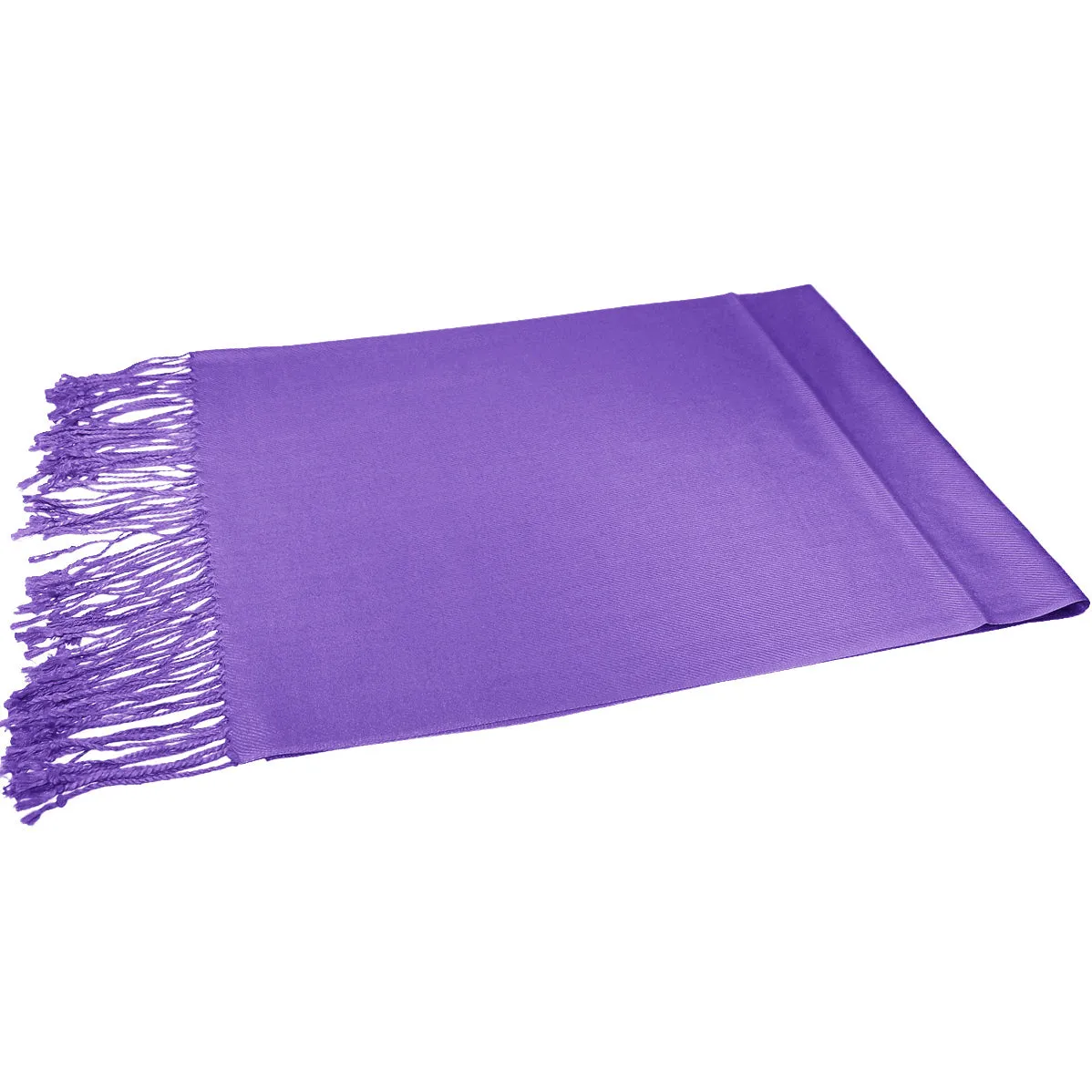 Solid Purple Pashmina Scarves