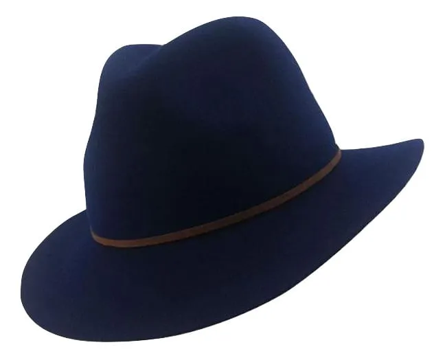 Stanton Roman Fedora - Navy