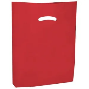 Super Gloss Die Cut Handle Bags. - 18 x 18 x 4 - (Red)