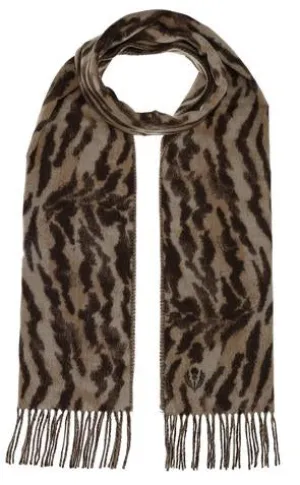 Tiger Scarf - Camel