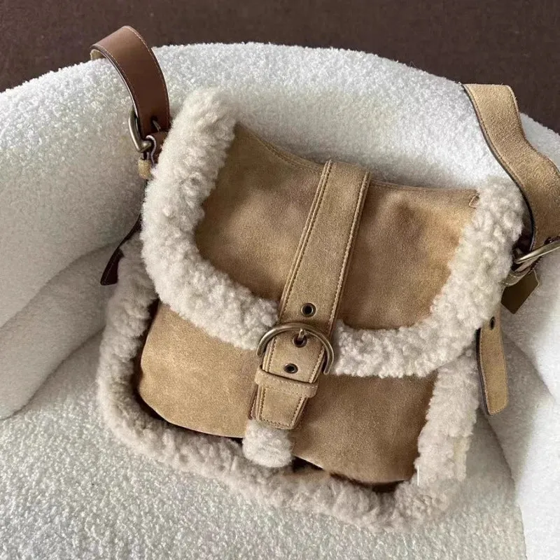 Vegan Sheepskin Bag