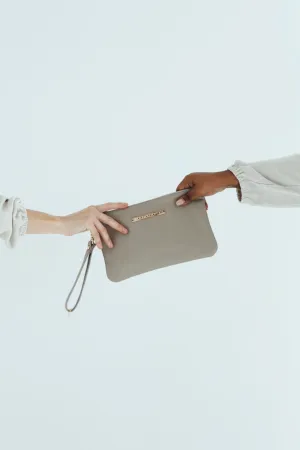 Wallet Clutch Bag | Taupe