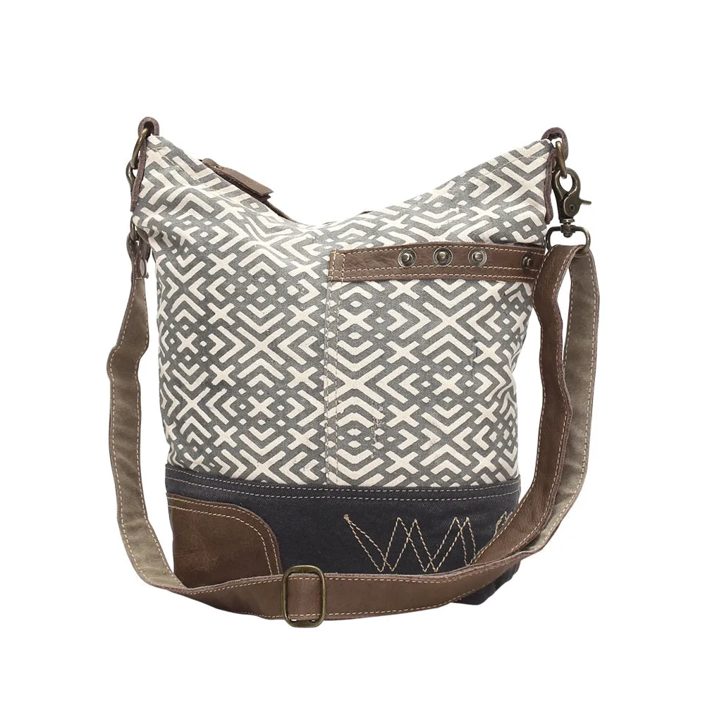 X Design Shoulder Bag